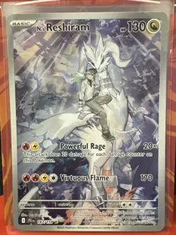 Pokemon TCG N's Reshiram 167/159 Journey Together Holo IR - Image 1