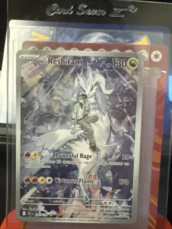 Pokemon TCG N's Reshiram 167/159 Journey Together Holo IR - Image 3