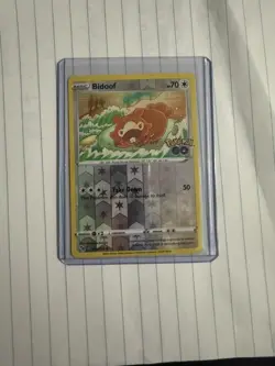 Pokemon - Bidoof / Ditto - 059/078 - Pokemon Go - Pealable - Reverse Holo - Image 1