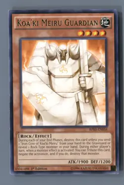 Koa'ki Meiru Guardian BP03-EN056 Rare Battle Pack 3: Monster League Yu-Gi-Oh LP - Image 1