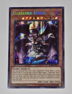 Darklord Ixchel BLRR-EN076 Secret Rare 1st Edition Yugioh TCG NM/M - Image 1