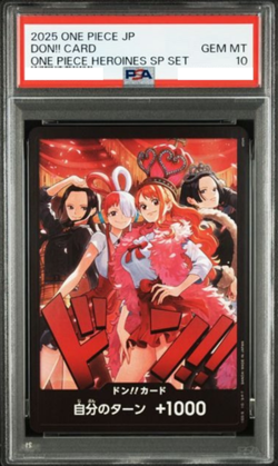 PSA 10 Don!! Card Heroines Special Set Nami Robin Uta Hancock One Piece Card JPN - Image 1