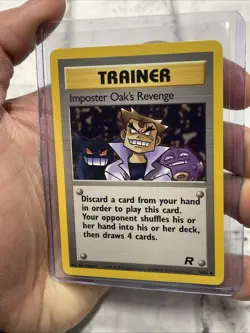 Imposter Oak's Revenge - 76/82 Team Rocket 2000 - WOTC - Pokemon TCG NM/MT Card - Image 2