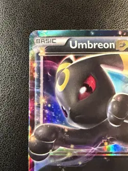 Umbreon EX - 55/124 - XY Fates Collide Ultra Rare Holo Pokemon Card - NM - Image 2