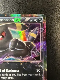 Umbreon EX - 55/124 - XY Fates Collide Ultra Rare Holo Pokemon Card - NM - Image 3