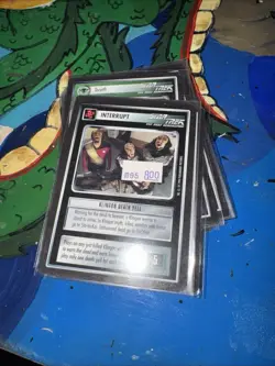 Star Trek TNG Card Game Huge Lot 100+ Cards Decipher Rare Ships Characters - Image 2