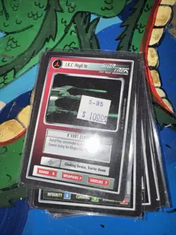 Star Trek TNG Card Game Huge Lot 100+ Cards Decipher Rare Ships Characters - Image 5