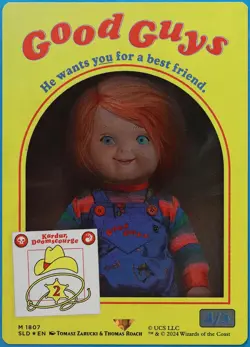 Chucky | Kardur Doomscourge (Secret Lair Promo) FOIL MINT CARD (508549) ABUGames - Image 2