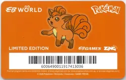 30th Anniversary Pokemon Day EB World Membership Card Level 1 EB Games Exclusive - Image 2