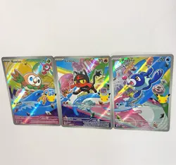 Pokemon 30th anniversary series 1 Card Lot Rowlet Litten Popplio SM01 SM02 SM03 - Image 1