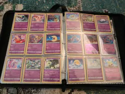 Pokemon TCG Card Mixed Lot Binder Collection Holos Rares EX Full Art - Image 1