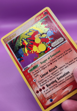 Magmar 21/92 Legend Makers Reverse Holo Logo Stamp Pokemon Card TCG - Image 3