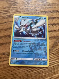 Primarina Reverse Holo Rare - 67/214 - Lost Thunder Pokemon 2018 Card - Image 1
