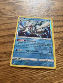 Primarina Reverse Holo Rare - 67/214 - Lost Thunder Pokemon 2018 Card - Image 2