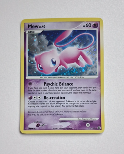 Pokemon Card Mew 15/132 DP Secret Wonders 2007 SWIRL NM - Image 1