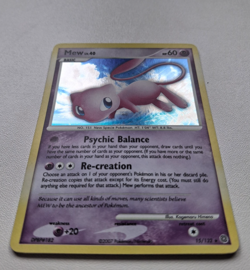 Pokemon Card Mew 15/132 DP Secret Wonders 2007 SWIRL NM - Image 2