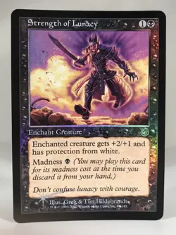 Magic The Gathering - 1x Strength Of Lunacy - Foil - Torment - LP MTG - Image 1