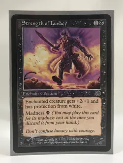 Magic The Gathering - 1x Strength Of Lunacy - Foil - Torment - LP MTG - Image 4