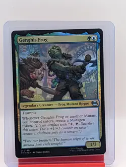 Genghis Frog [Foil] #148 Magic Teenage Mutant Ninja Turtles - Image 1