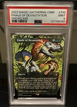 2023 MTG CMM Finale Of Devastation Showcase #700 PSA 9 - Image 1
