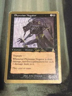 MTG Phyrexian Negator World Championship Deck 1999 - HP - Image 1
