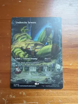 Undercity Sewers (Borderless) Teenage Mutant Ninja Turtles Source Material... - Image 1