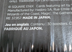 MTG Magic the Gathering Final Fantasy Play Booster Box Sealed - Image 3
