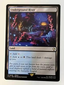 Underground River Commander: Final Fantasy Non-Foil Regular MTG NM - Image 1