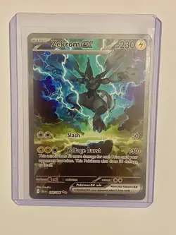 Pokemon TCG Zekrom EX Sir 166/086 Black Bolt English NM Condition - Image 1