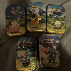 Pokemon TCG Ascended Heroes MINI TINS Art Set (no packs, with bulk inside) - Image 2