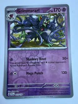 Pokemon Grimmsnarl #073/159 Journey Together Reverse Holo Pokemon TCG Card - Image 1