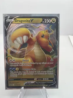 Dragonite V SWSH154 Pokemon 2023 World Championships Black Star Promo Variant G - Image 1