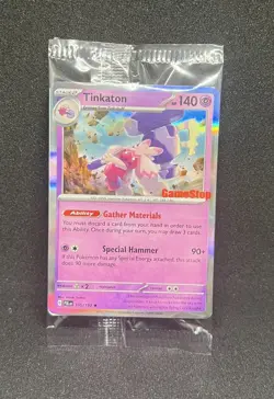 Pokemon TCG | Tinkaton 105/193 GameStop Exclusive SVP | Black Star Promo - Image 1