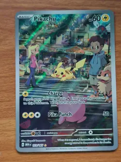 Pikachu 173/165 Sv: Scarlet & Violet 151 Holo Pokemon NM Near Mint - Image 1