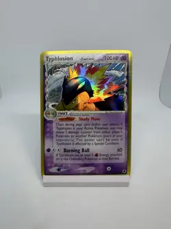 Typhlosion (Delta Species) 12/101 Dragon Frontiers Holo Rare Pokemon TCG - Image 1