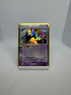 Typhlosion (Delta Species) 12/101 Dragon Frontiers Holo Rare Pokemon TCG - Image 2