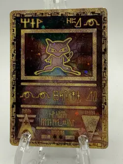 Pokemon Ancient Mew Movie Promo Holo HP/DMG - Image 1