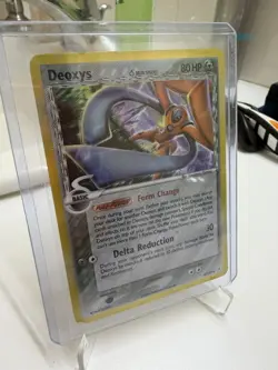Pokemon TCG Deoxys Delta Species Ex Holon Phantoms Pokemon Promos 4/110 LP/MP - Image 1