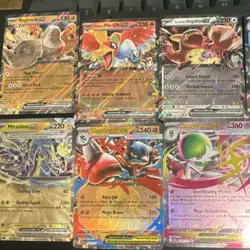 Pokemon Ascended Heroes EX Holo Lot 10 Regirock Ho-Oh Kangaskhan Lucario etc. - Image 2