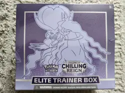 Pokemon Chilling Reign Elite Trainer Box ETB Sealed w/ small tears in the wrap - Image 1