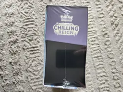 Pokemon Chilling Reign Elite Trainer Box ETB Sealed w/ small tears in the wrap - Image 5
