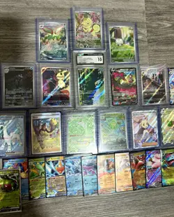Pokemon Lot - CGC 10 Clefairy 24K + CGC 10 151 JP Psyduck / AR/IR/EX - No Bulk - Image 4