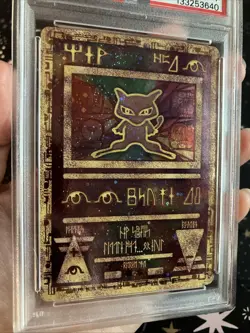 2000 Pokemon Game Movie Ancient Mew Pokemon 2000 Movie PSA 7 - Image 4