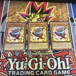 Yugioh - Toon Masked Sorcerer LCYW-EN110 - Yugi's World VLP/NM X3 - PLAYSET - Image 1