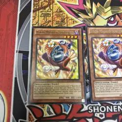 Yugioh - Toon Masked Sorcerer LCYW-EN110 - Yugi's World VLP/NM X3 - PLAYSET - Image 2