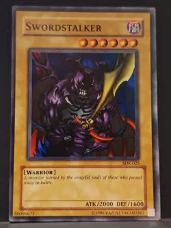 Yugioh Swordstalker SDK-025 Unlimited NM - Image 1