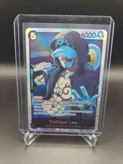 One Piece TCG English EB02-045 Trafalgar Law SR Foil - Image 1