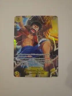 ONE PIECE ENGLISH Monkey D. Luffy OP15-119 SEC Adventure on KAMI's Island OP15 - Image 1