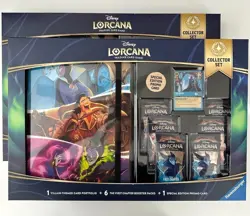 BRAND NEW - Set of 2 - Disney Lorcana First Chapter Costco Collector Set - Image 1