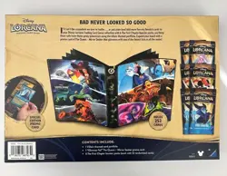 BRAND NEW - Set of 2 - Disney Lorcana First Chapter Costco Collector Set - Image 3
